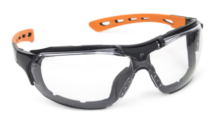 COVERGUARD EUROLUX, ochelari de protecție incolori, lentilă policarbonat, tratament anti-ceață (N) / anti-UV, garnitură detașabilă din spumă [0]