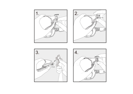 COVERGUARD EUROLUX, ochelari de protecție incolori, lentilă policarbonat, tratament anti-ceață (N) / anti-UV, garnitură detașabilă din spumă [7]