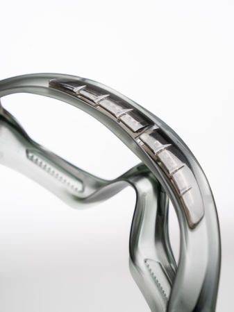 COVERGUARD LEO, ochelari etanși (goggle) cu lentilă incoloră din policarbonat, tratament anti-aburire (AF), ventilație indirectă [4]