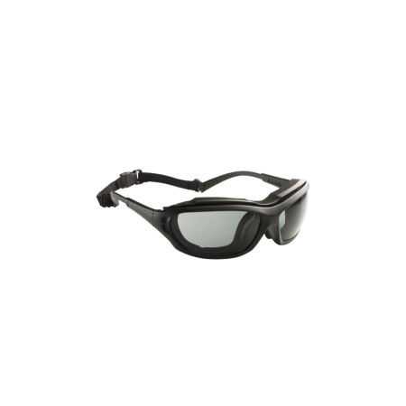 Ochelari de protecție - COVERGUARD MADLUX, ochelari hibrizi din policarbonat, anti-aburire (N), 2-în-1 (tâmple/bandă)