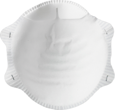 COVERGUARD MO23101 – Mască protecție respiratorie FFP1 NR D, fără supapă [Cutie 20 de bucăți] [1]