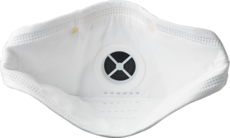 COVERGUARD MO23105 – Mască protecție respiratorie FFP1 NR D cu supapă [Cutie 20 de bucăți] [7]