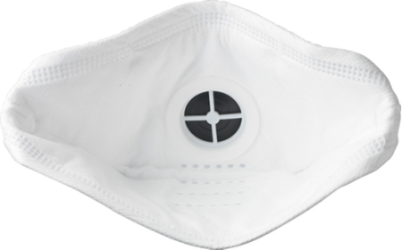 COVERGUARD MO23205 – Semimască protecție respiratorie FFP2 NR D cu supapă pliabilă [Cutie 20 de bucăți] [5]