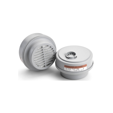 Filtre - COVERGUARD MOGAN20130 – Cartuș filtrant A1P3R pentru semimăștile ETNA și PANAREA TWIN cu racord baionetă EN 14387/EN 143