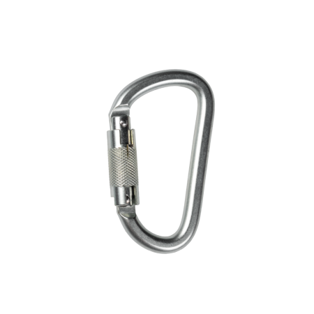 Dispozitive de ancorare și conectare - COVERGUARD NILAK, carabină din oțel cu blocare automată prin răsucire, deschidere 22 mm