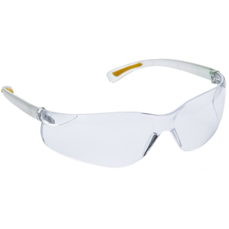PROTECȚIA OCHILOR - COVERGUARD PHI, ochelari de protecție din policarbonat, lentilă incoloră sau fumurie, tratament anti-zgâriere (K), design sportiv cu punte nazală anti-alunecare