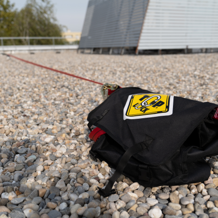 COVERGUARD SARPO, linia vieții cu ancorare orizontală temporară, 20 m [2]