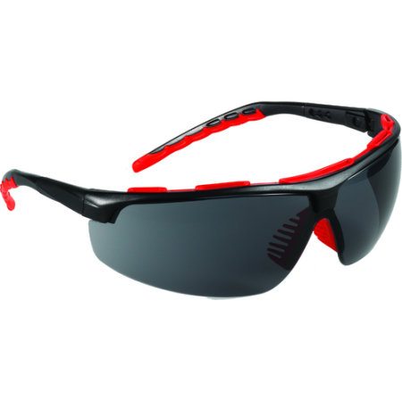 COVERGUARD STREAMLUX, ochelari de protecție sportivi cu lentilă policarbonat incoloră / fumurie, tratament anti-zgârieturi (K), anti-UV [2]