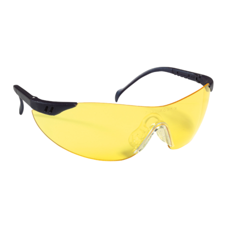 Ochelari de protecție - COVERGUARD STYLUX, Ochelari de protecție cu lentilă galbenă, tratament anti-zgârieturi (AS), protecții laterale