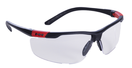 COVERGUARD THUNDERLUX, ochelari de protecție sportivi cu lentilă policarbonat incoloră / fumurie, tratament anti-zgârieturi (K), anti-UV [2]