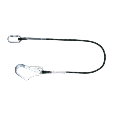 LUCRU LA ÎNĂLȚIME - COVERGUARD TILIA 7TILI10, mijloc de legătură pentru poziționare, frânghie 1,5 m cu carabină și clichet