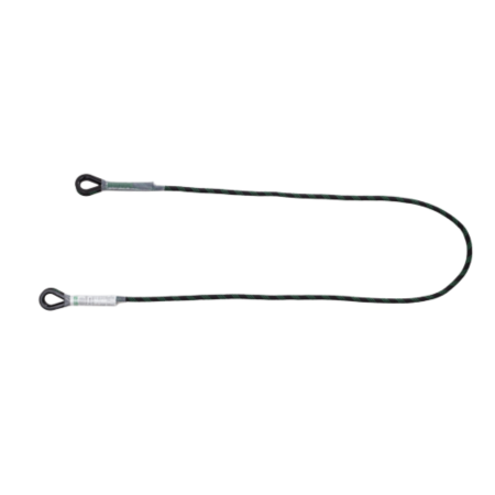 LUCRU LA ÎNĂLȚIME - COVERGUARD TSUGA 7TSUG10, mijloc de legătură pentru poziționare, frânghie poliamidă 1 m / 2 m, fără conectori