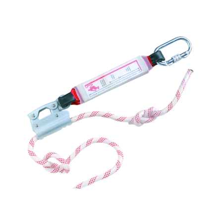 COVERGUARD VIOLA, set opritor de cădere cu frânghie 10 m și carabină oțel [1]