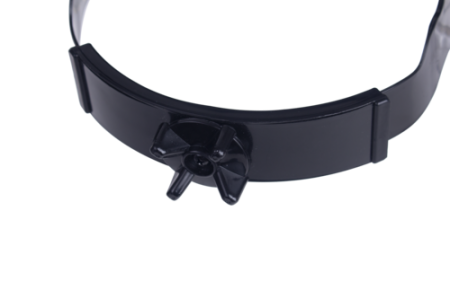 COVERGUARD VISIFLEX HEAD GEAR, suport vizieră protecție facială din ABS, reglaj clichet, compatibil cu viziere VISIFLEX [6]