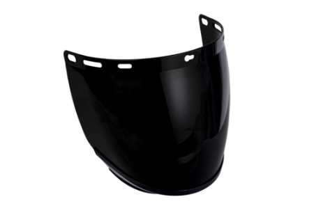 COVERGUARD VISIFLEX SMOKE IR5, vizieră de protecție facială din policarbonat fumuriu IR5, rezistentă la impact mediu și metal topit [2]