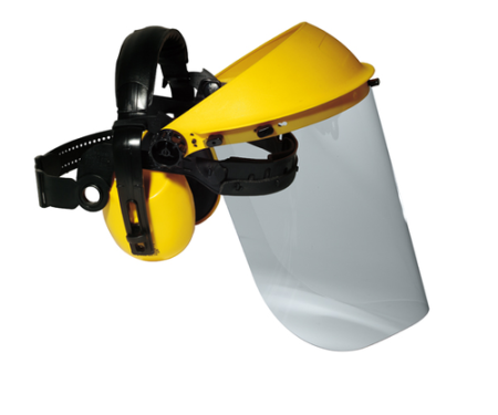 Coverguard Visor Viziera Protectie Policarbonat Transparent Impact B Clasa Optica 1 [1]