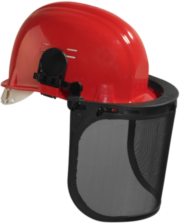 COVERGUARD VISORGRILL, vizieră protecție din plasă metalică, impact S, L30×H19 / L40×H19 [1]