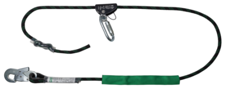 COVERGUARD VITEX 7VITE10, mijloc de legătură pentru poziționare, cu întinzător din aluminiu, carabină și cârlig [0]
