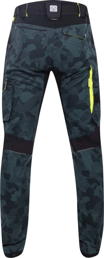 CREATRON CAMO, Pantalon de lucru din bumbac elastic Amalytton și Tabiflex, 250 g/mp [2]