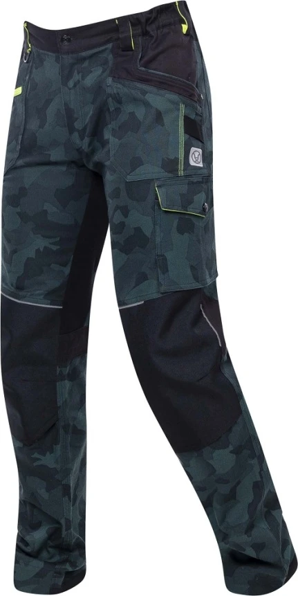 CREATRON CAMO, Pantalon de lucru din bumbac elastic Amalytton și Tabiflex, 250 g/mp [1]