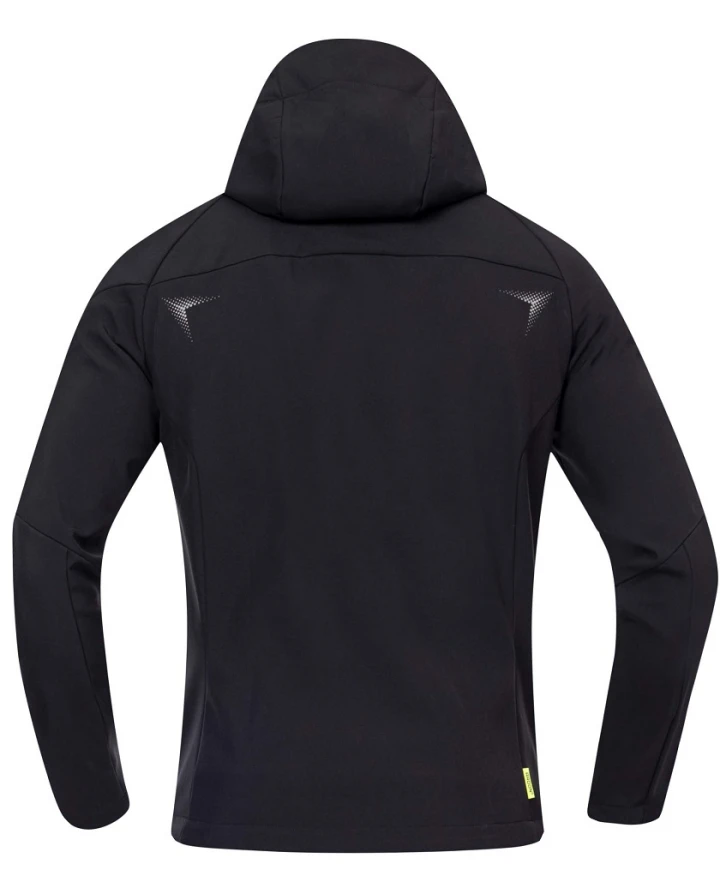 CREATRON, Jachetă softshell SLIM FIT cu glugă detașabilă din poliester ElasticTech cu membrană TPU și căptușeală fleece [4]