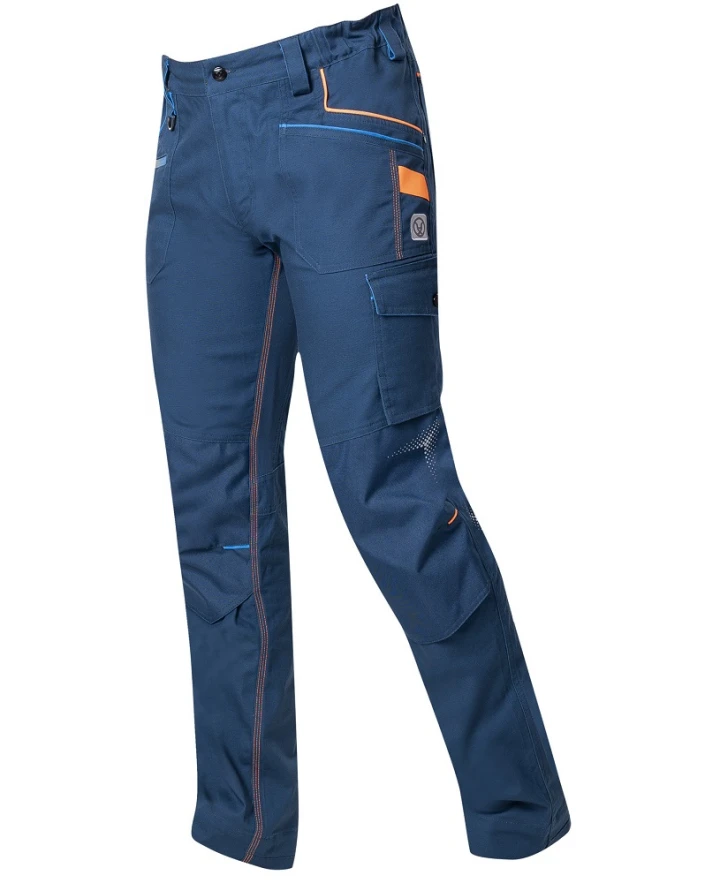 CREATRON, Pantaloni de lucru din bumbac Amalytton cu inserții TABIFLEX și Oxford, 250 g/mp [1]