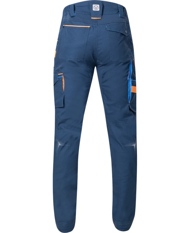 CREATRON, Pantaloni de lucru din bumbac Amalytton cu inserții TABIFLEX și Oxford, 250 g/mp [3]