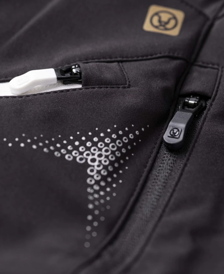 CREATRON, Pantaloni softshell de damă SLIM FIT din poliester ElasticTech și membrană TPU [3]
