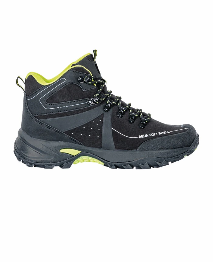 Bocanci outdoor - CROSS, Bocanci outdoor din material tip softshell, căptușeală respirabilă MESH, talpă EVA/TPR