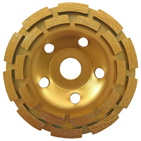 Discuri debitare și polizare - Cupă diamantată segmentată-5" (125 mm), 20 seg