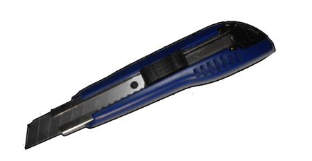 Scule și unelte - Cutter Mare cu Protecție, lungime 100 mm, lățime 18 mm