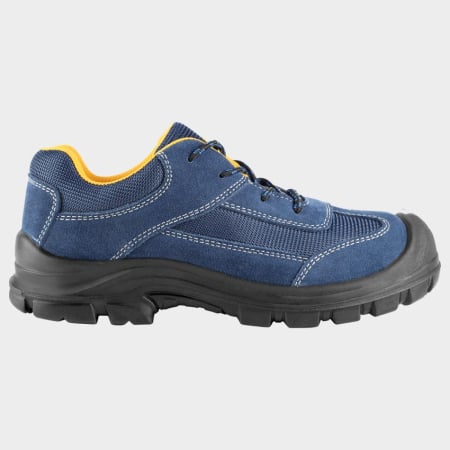 Pantofi de protecție S1 - DAKOTA PRO S1, Pantofi de protecție din piele nubuck și material textil, bombeu metalic