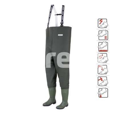 Cizme - Danubio S5 Cizme pantalon de protectie cu bombeu metalic si lamela antiperforatie din otel