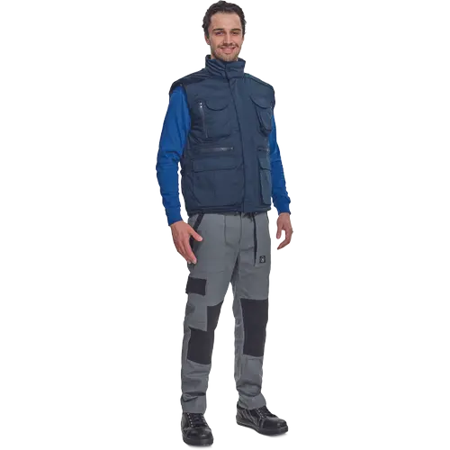 DAVIDA, Vesta de iarnă unisex din poliester, 135 g/mp [1]