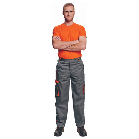 DESMAN, Pantaloni de lucru în talie din poliester și bumbac, 235 g/mp [1]