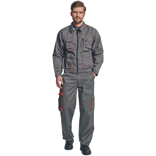 DESMAN, Pantaloni de lucru în talie din poliester și bumbac, 235 g/mp [2]