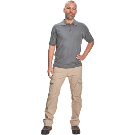 DHANU, Tricou polo din bumbac [1]