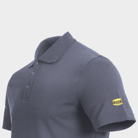 DIADORA SMART 2.0, Tricou polo de lucru din bumbac cu mânecă scurtă, 180 g/mp [5]