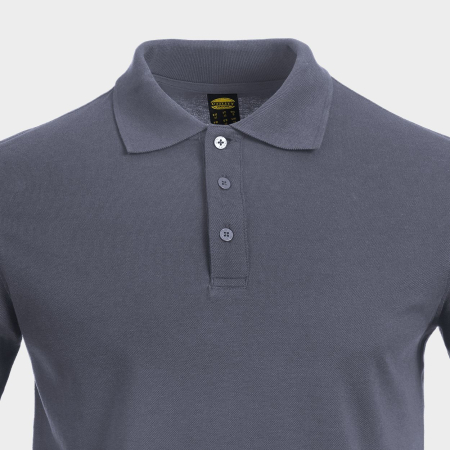 DIADORA SMART 2.0, Tricou polo de lucru din bumbac cu mânecă scurtă, 180 g/mp [4]