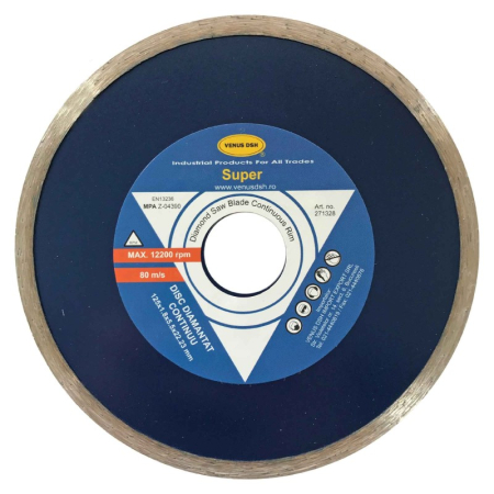 Discuri debitare și polizare - Disc diamantat continuu x 5,5 x 22,23 mm