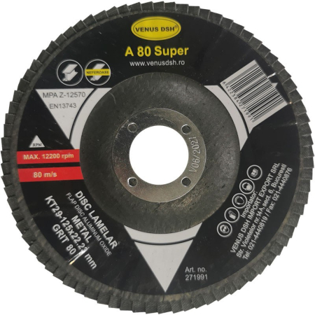 Discuri debitare și polizare - Disc lam. frontal metal KT29-125 x 22,23 mm