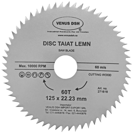 Discuri debitare și polizare - Disc tăiat lemn T