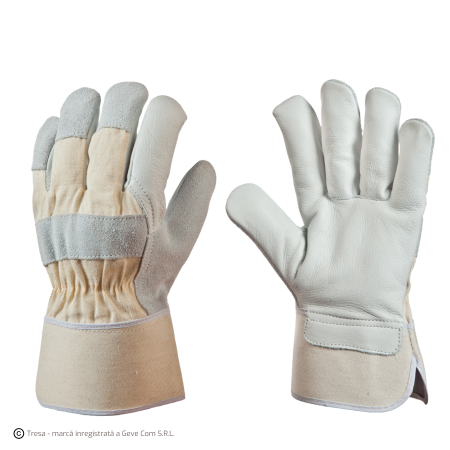 PROTECȚIA MÂINILOR - DOCKER GLOVE 280, Mănuși de protecție din piele de bovină și pânză