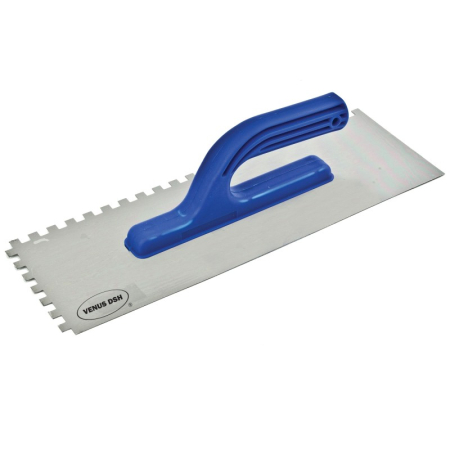 Scule și unelte - Drișcă dinți pătrați, mâner plastic 8 x 8 (280 x 120 mm)