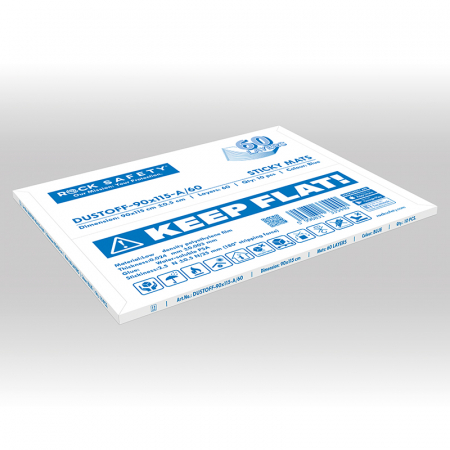 DUSTOFF, Covorașe lipicioase pentru menținerea igienei în medii controlate [60 de folii/set] [1]