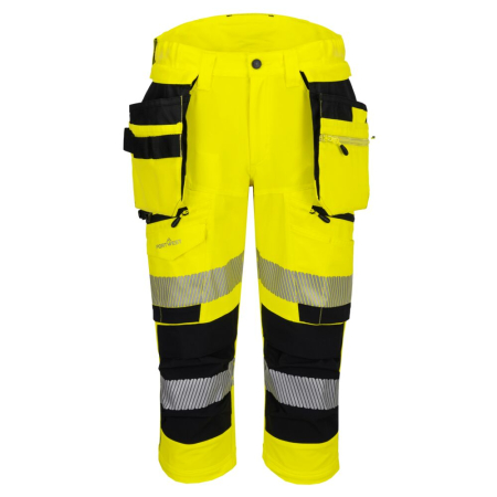 IMBRACAMINTE - DX402, Pantaloni HI-VIS din 92% poliester 8% elastan, 235 g/mp