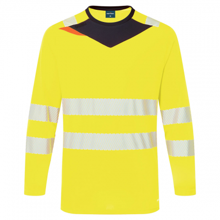 Tricouri si bluze reflectorizante (HI-VIS) - DX416, Tricou Hi-Vis DX4, din poliester, 150 g/mp