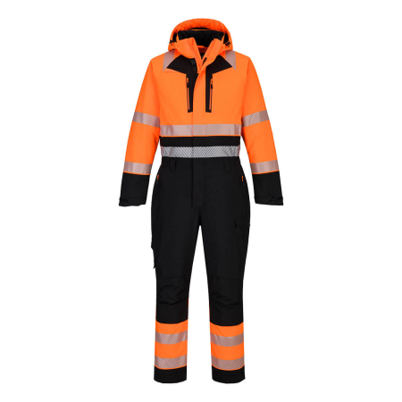 IMBRACAMINTE - DX438, Combinezon HI-VIS din 100% poliester, 160 g/mp
