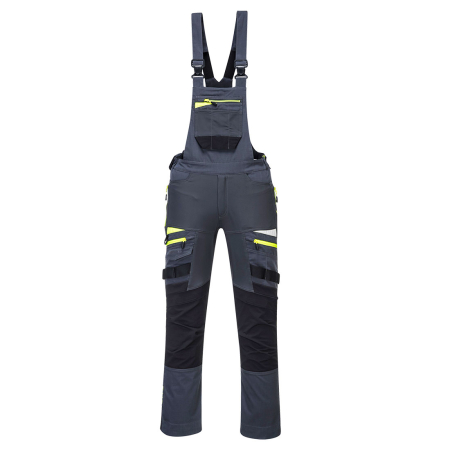 IMBRACAMINTE - DX441, Salopetă cu pieptar de lucru din poliester și elastan, țesătură Ripstop, 270 g/mp