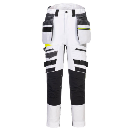 DX452, Pantaloni de lucru pentru damă din 93% poliester și 7% elastan, țesătură ripstop, 270 g/mp [3]
